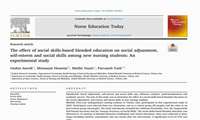 پادکست طرح پژوهشی با عنوان The effect of social skills-based blended education on social adjustment, self-esteem and social skills among new nursing students: An experimental study