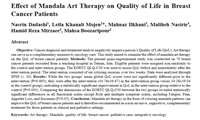 پادکست طرح پژوهشی با عنوان :Effect of Mandala Art Therapy on Quality of Life in Breast Cancer Patients