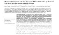 پادکست طرح پژوهشی با عنوان :Women’s Satisfaction with the Provision of Prenatal Service by the Care Providers: A Cross-Section Analytical Study