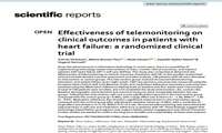 دکتر بوذری پور - Effectiveness of telemonitoring on clinical outcomes in patients with heart failure: a randomized clinical trial