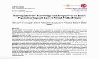 دکتر نبی زاده - پادکست طرح پژوهشی با عنوان:Nursing Students’ Knowledge and Perspectives on Iran’s Population Support Law: A Mixed-Method Study 