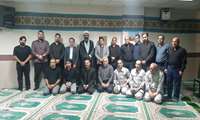 برگزاری آیین معنوی زیارت عاشورا در گرامیداشت دهه نخست ماه محرم و یاد و خاطره رهبر شهید انقلاب