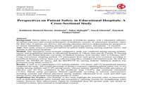 دکتر دباغی - Perspectives on Patient Safety in Educational Hospitals A Cross-Sectional Study